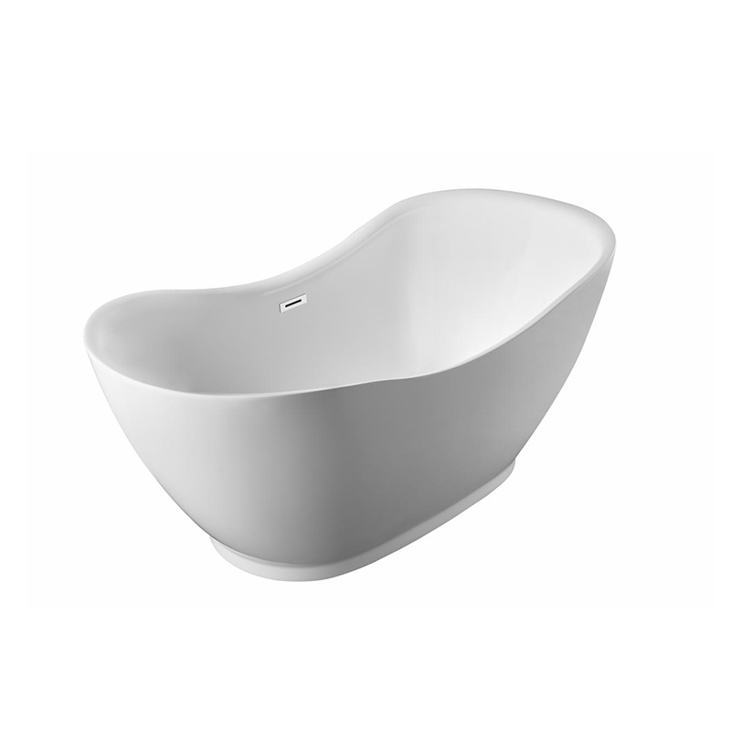 Modern White High-Quality Acrylic Bathtub - JS-756 (1)