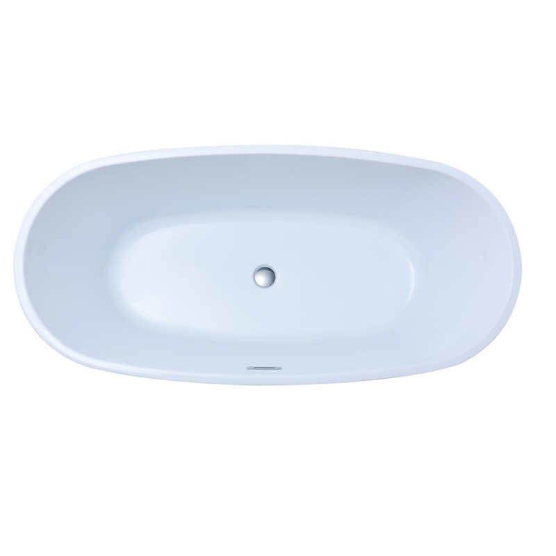 JS-776-Modern Acrylic Bathtub with Striped Finish for 2023 (3)