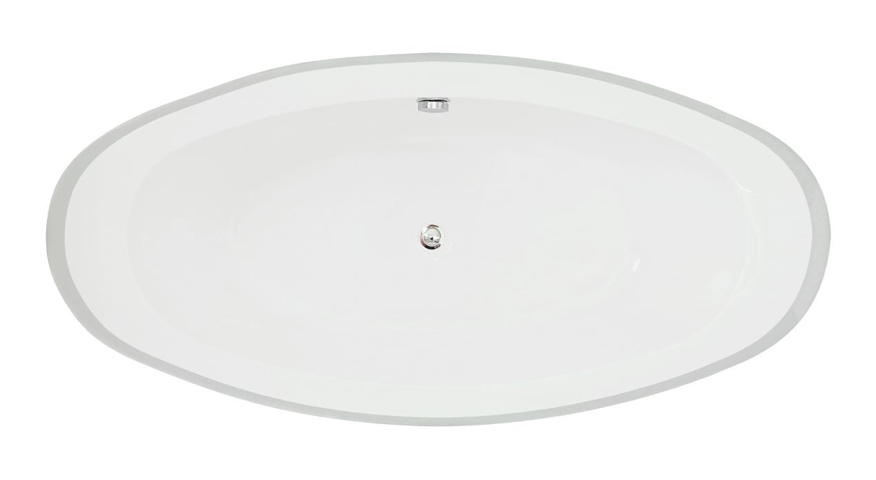 Stylish Oval Acrylic Bathtub -JS-730 Shop Now at Factory Direct Prices! 2