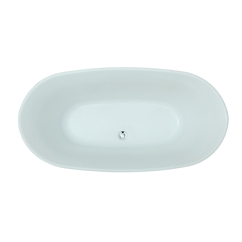 Unwind in Style with the Modern White Acrylic Bathtub JS-770B (4)