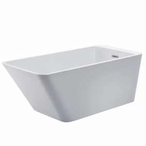 White Acrylic Bathtub